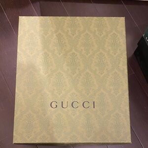 Authentic Gucci Patterned shoe Box